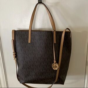 Michael Kors Dark Brown Signature Tote